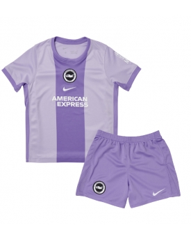 Brighton Maglia Gara Trasferta Repliche 2025-26 Bambino Maniche Corte